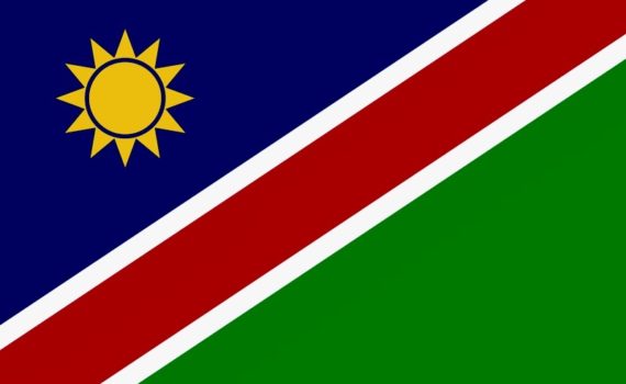 Flagge Namibia